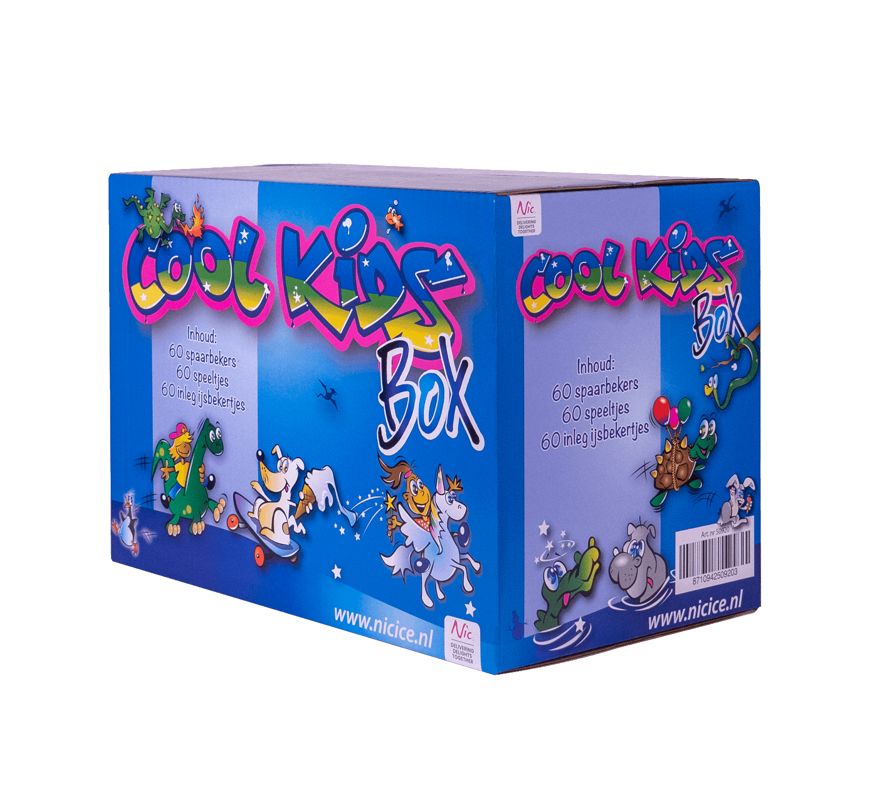 74738 Cool kids box puzzel 1x60 st