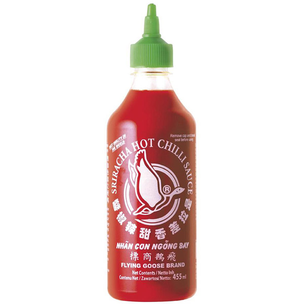 74762 Sriracha hot chili saus 1x455 ml