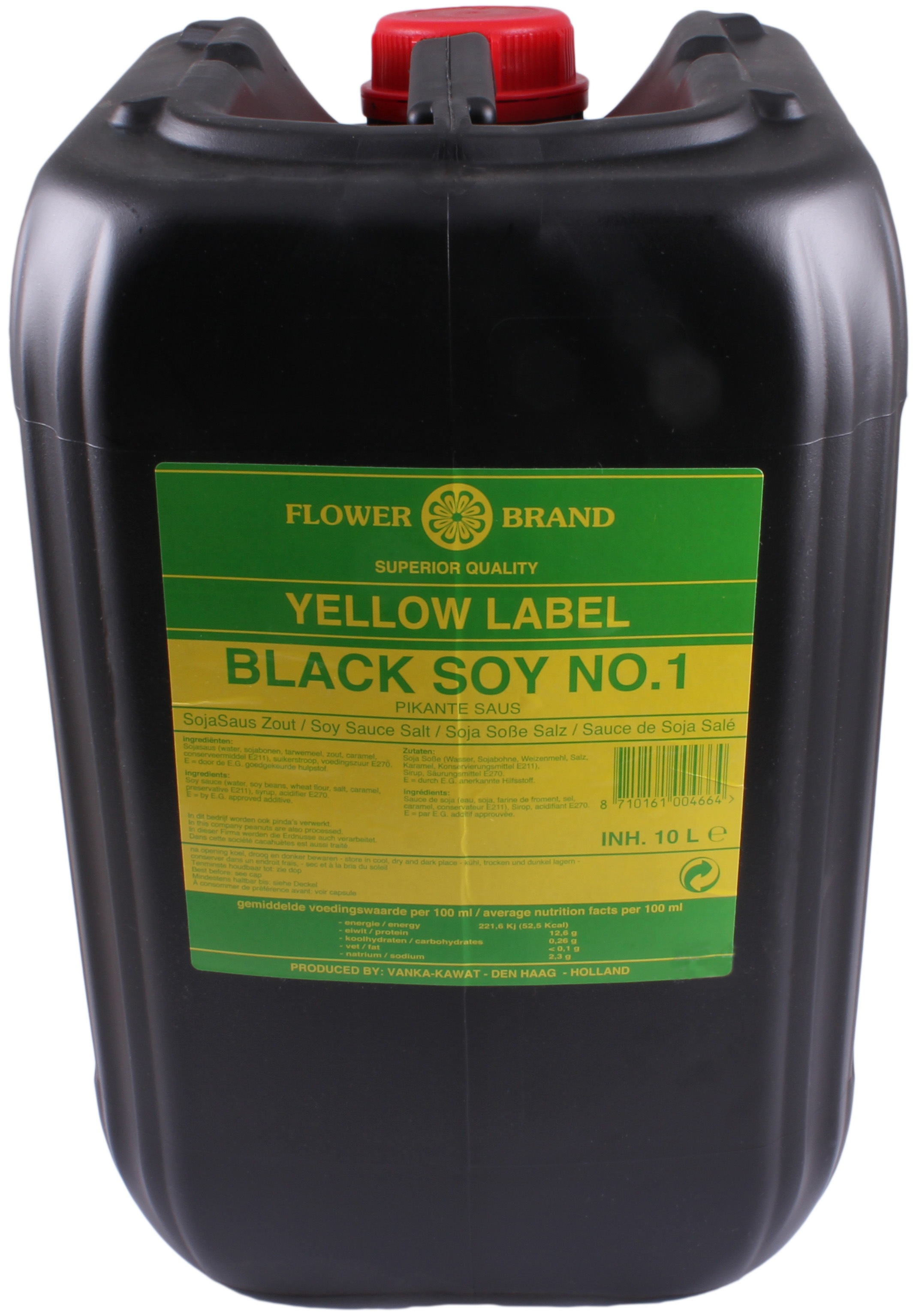 74819 Ketjap black soy no.1 can 1x10 ltr