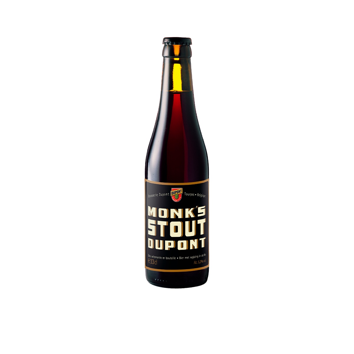 74980 Dupont monk's stout bier fles 24x33 cl