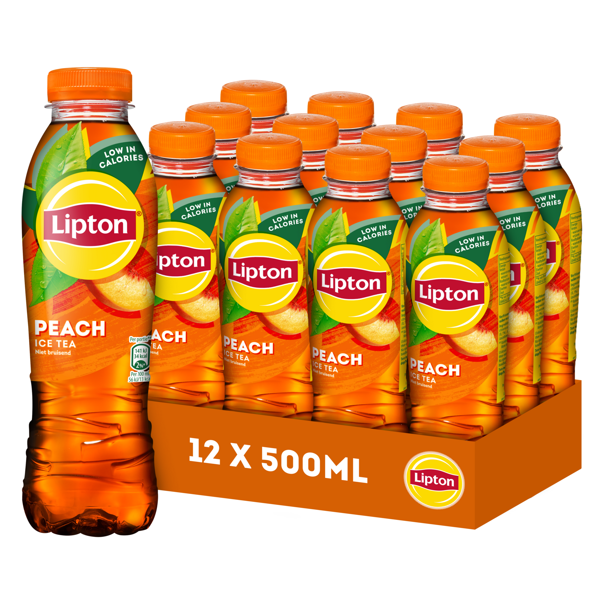 75072 Lipton ice tea peach rpet 12x0,50 ltr