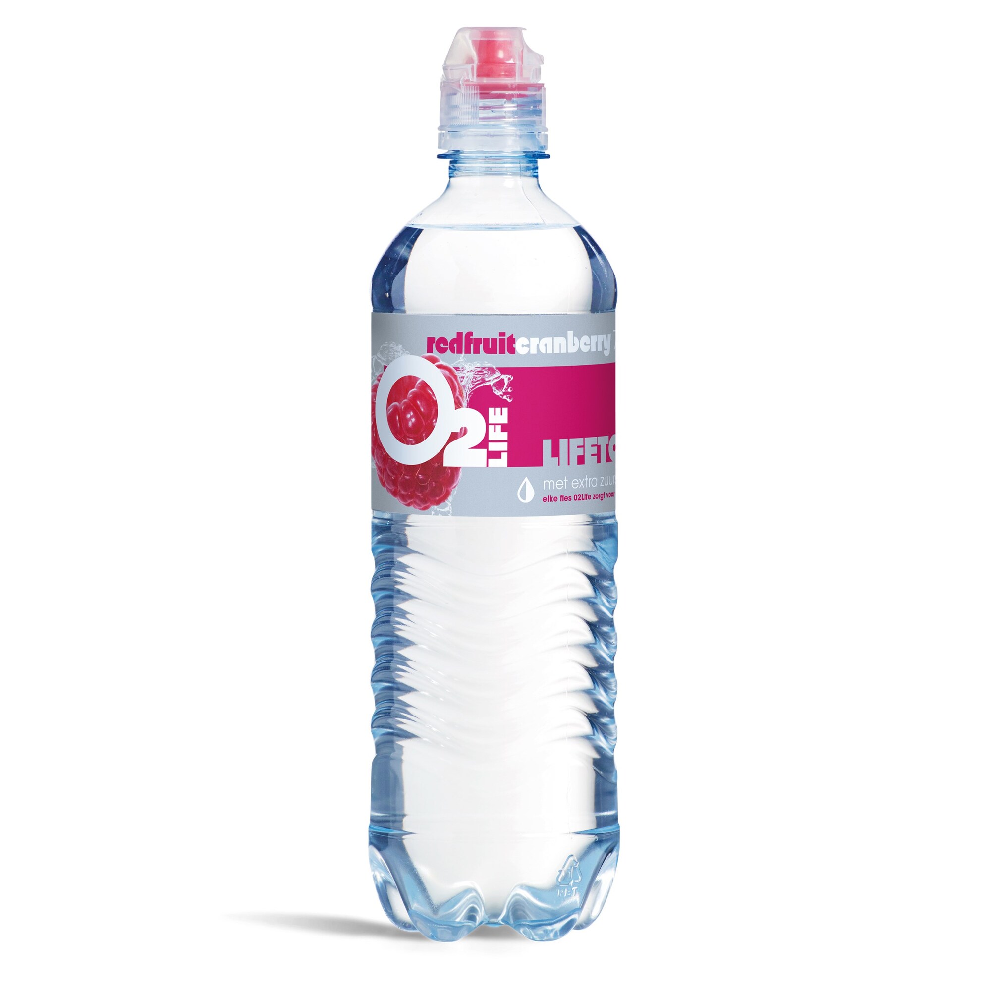75151 O2Life red fruit-cranberry drink 6x0,75 ltr