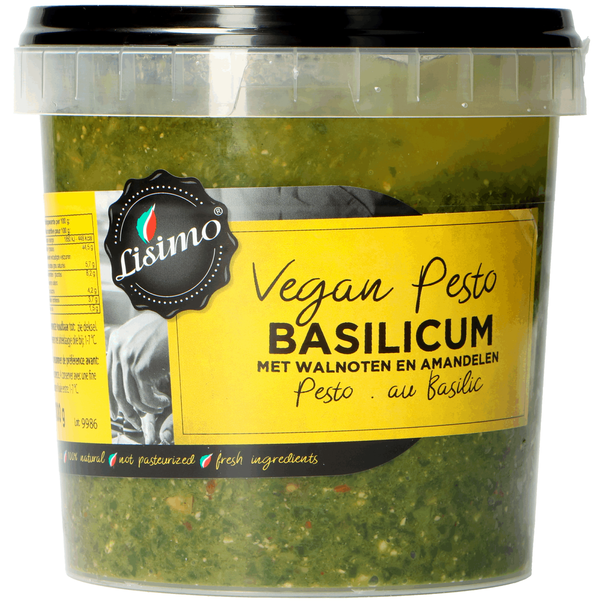 75156 Vegan pesto basilicum 1x1100 gr