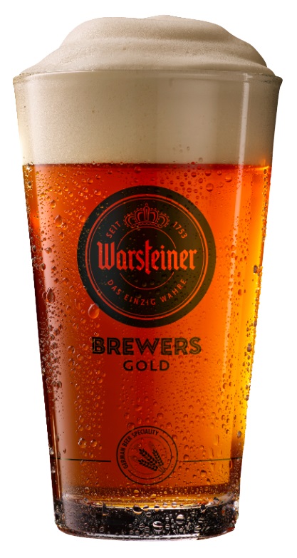75260 Warsteiner brewers gold glas 0,25ltr. 1x6 st