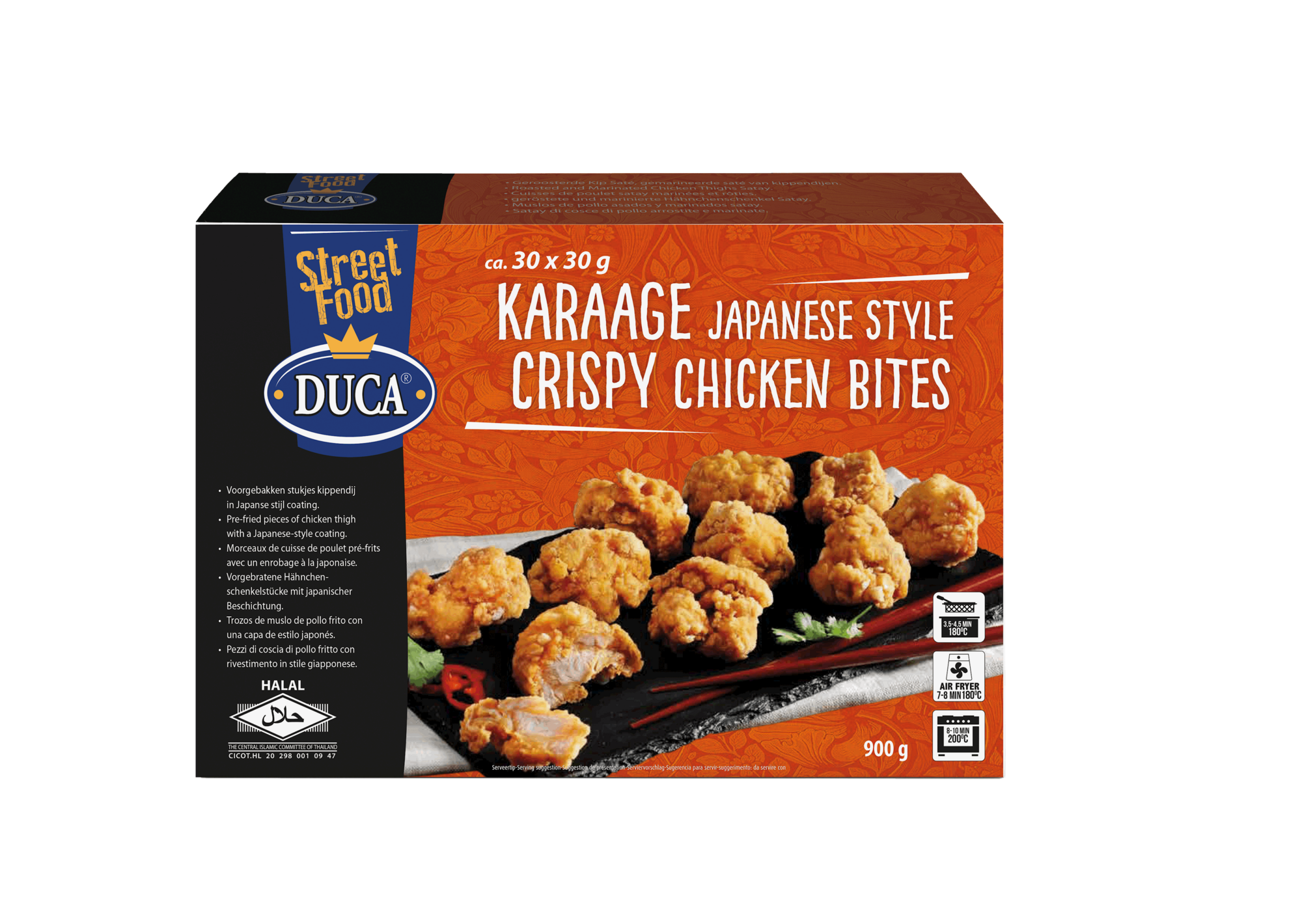 75376 Kara age crispy chicken bite 30x30 gr