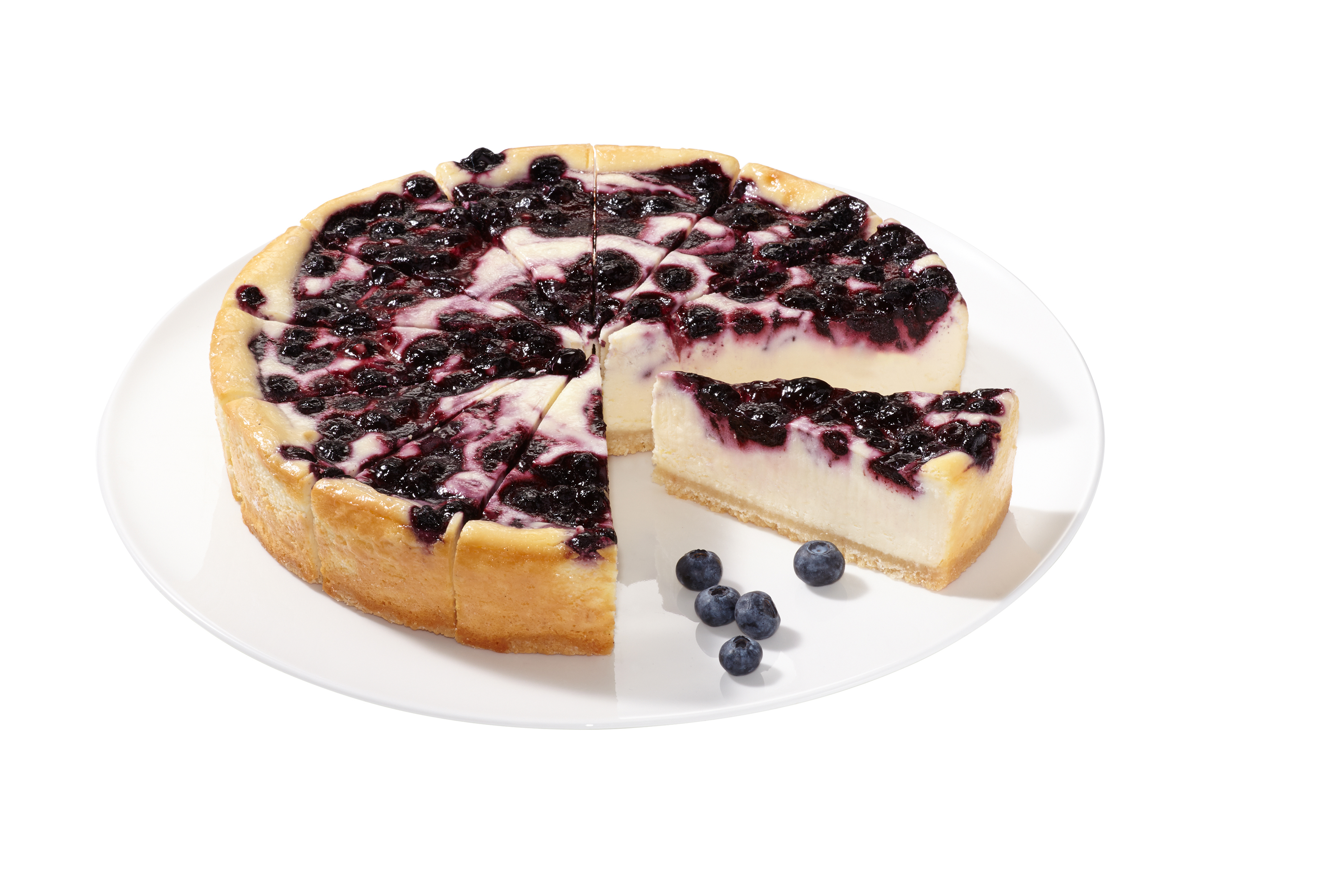 75578 Bluberry cheesecake supreme gesneden 1 x 1900 gram