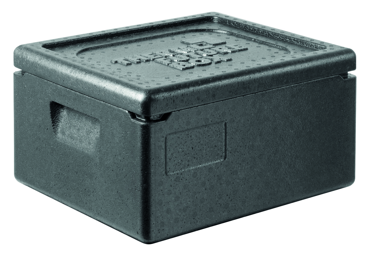 75623 Thermo cateringbox zwart 1/1gn 28x39x33cm. 1st.