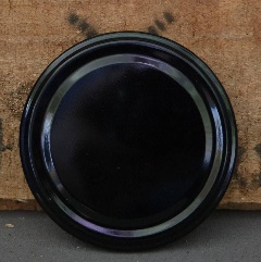 75812 Deksel zwart tbv glazen pot 1x45 st
