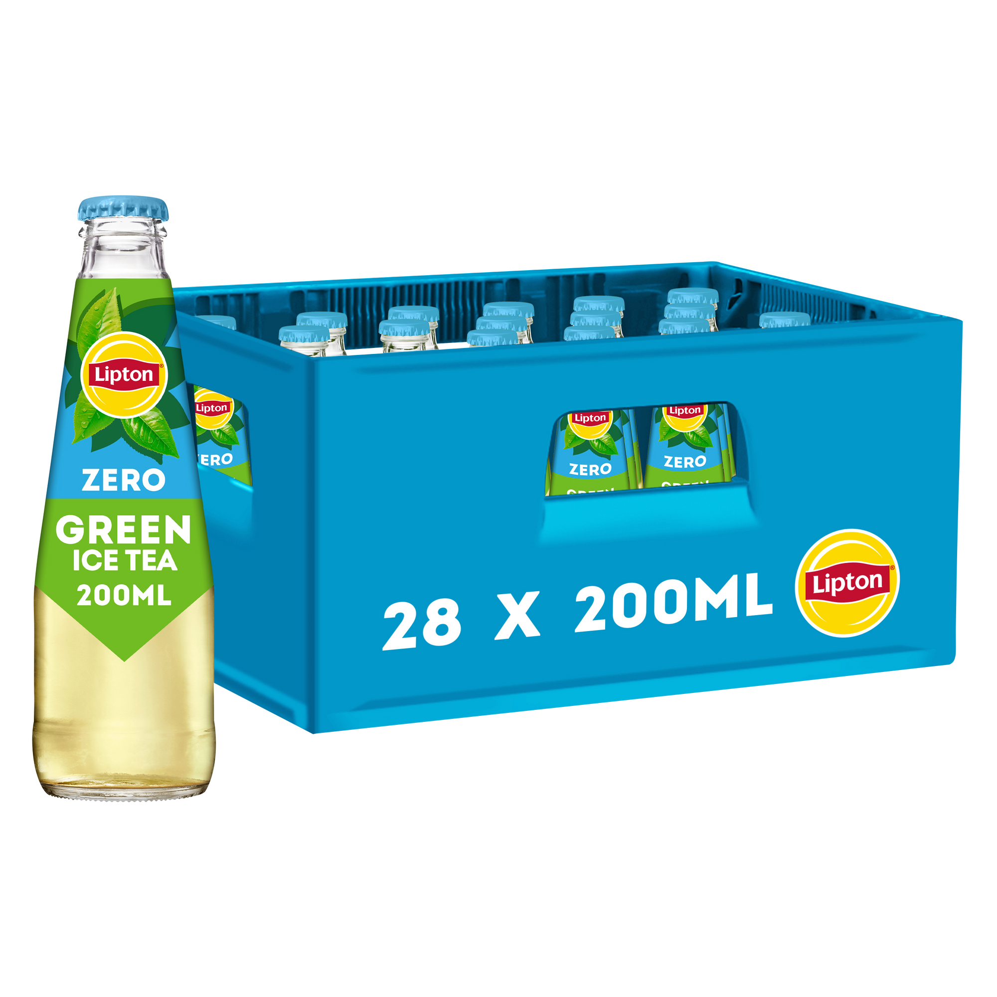 75991 Lipton ice tea green zero flesjes 28x20 cl