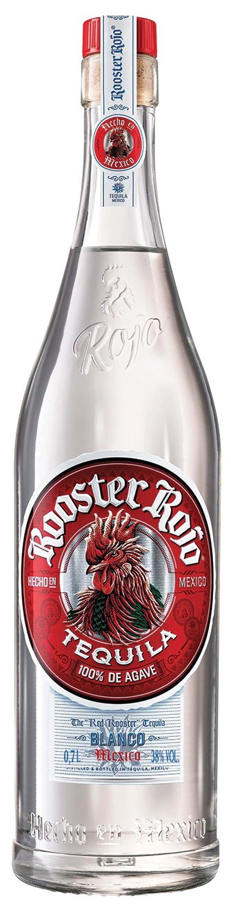 76070 Rooster rojo blanco tequila 1 ltr