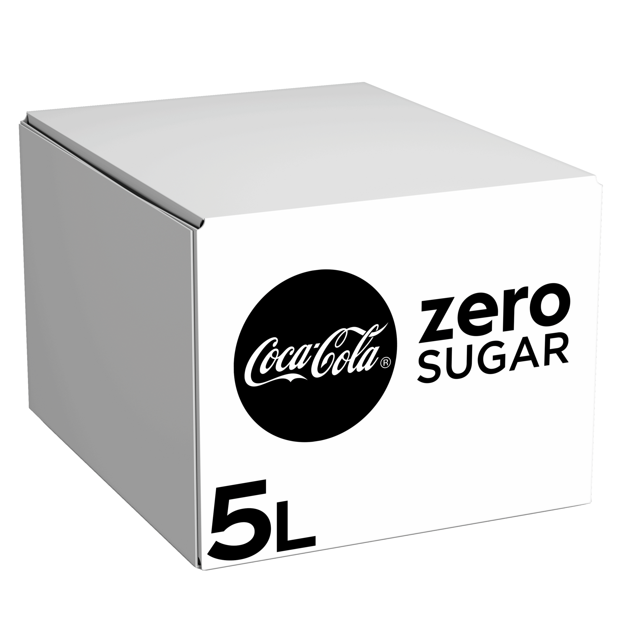 76340 Coca Cola zero postmix bag in box 1x5ltr