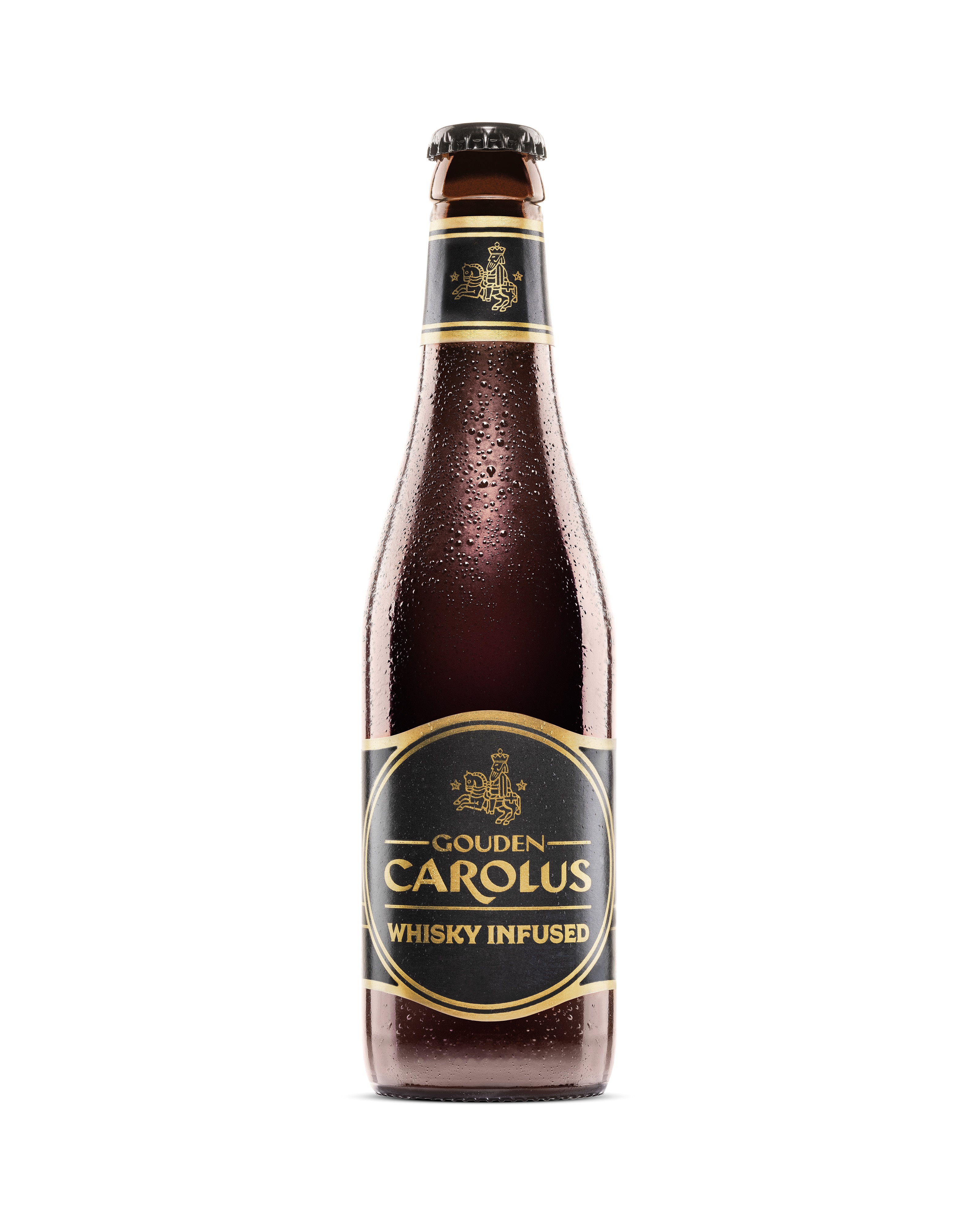 76462 Gouden Carolus whisky infused bier fles 24x33cl