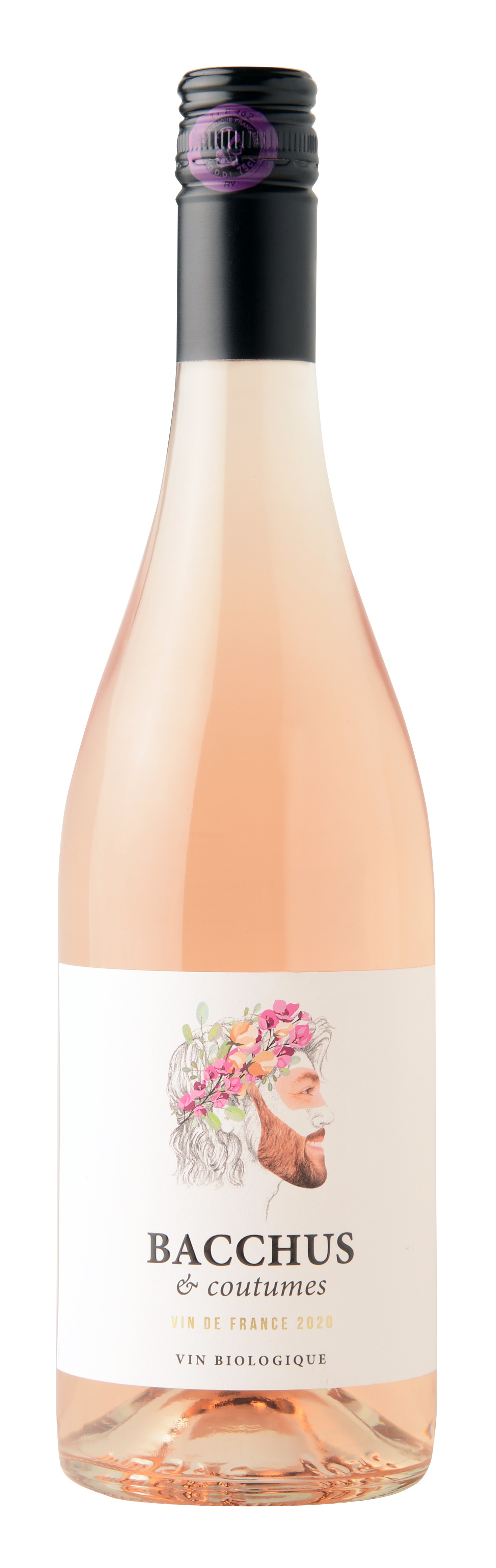 76732 Bacchus & Coutumes rose 2020 0,75 liter