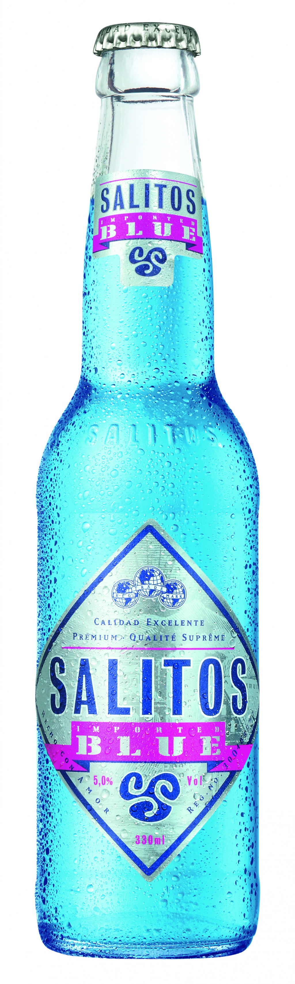 77209 Salitos blue beer 4x6x33 cl