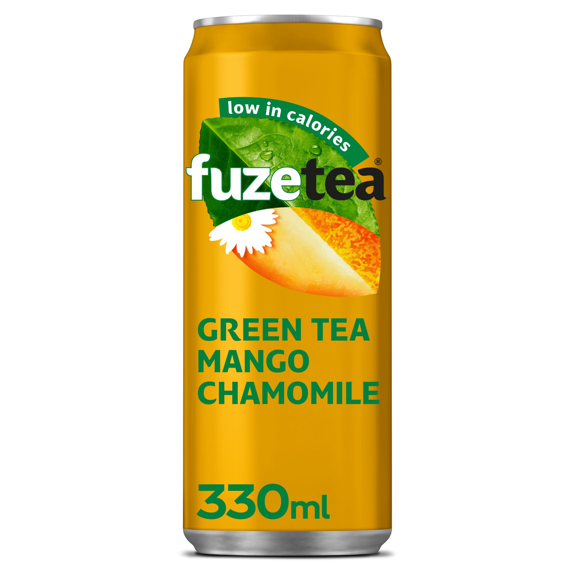 77422 Fuze Tea green mango camille sleek blik 24x33 cl