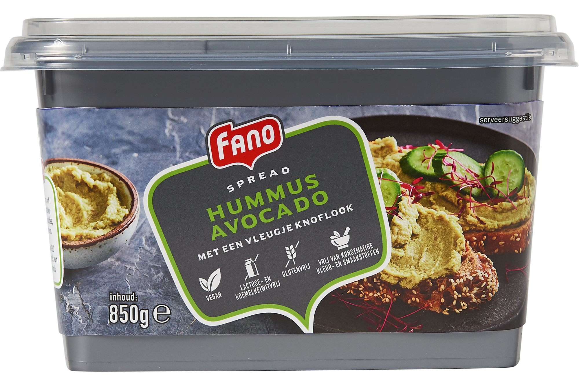 77468 Hummus avocado 850 gram