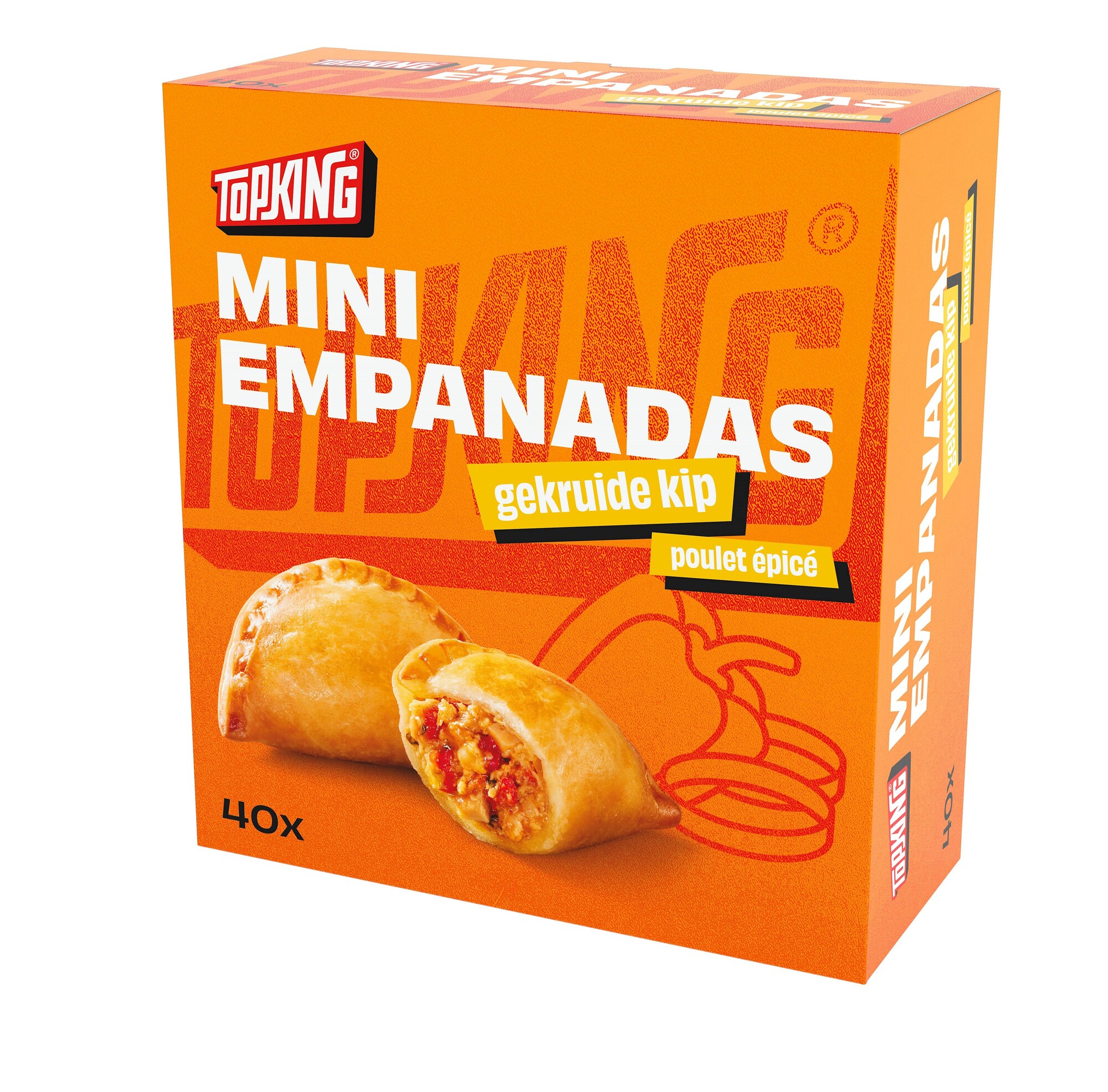 77739 Mini empanadas gekruide kip 40 stuks