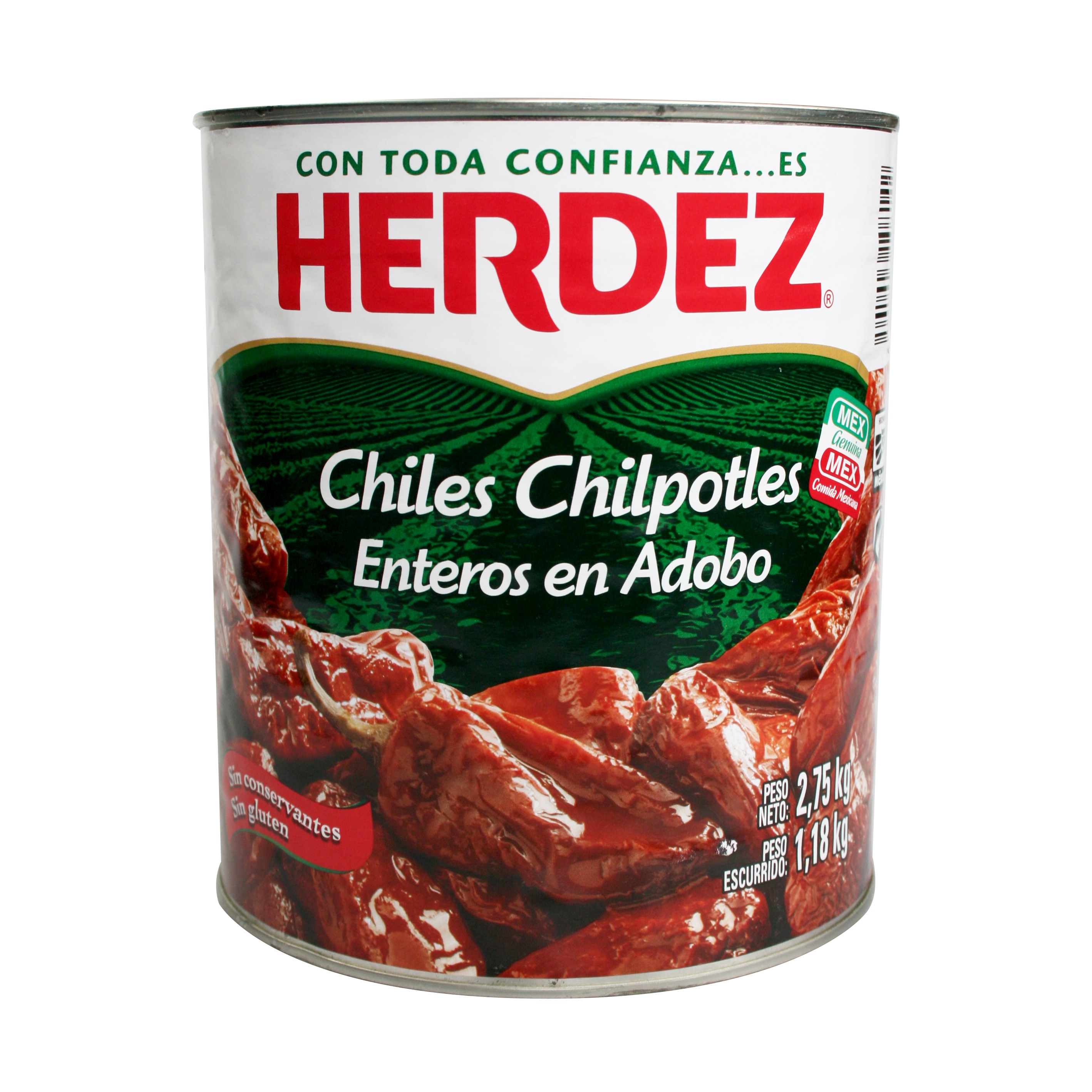 77987 Chipotle pepper saus 2,75 liter