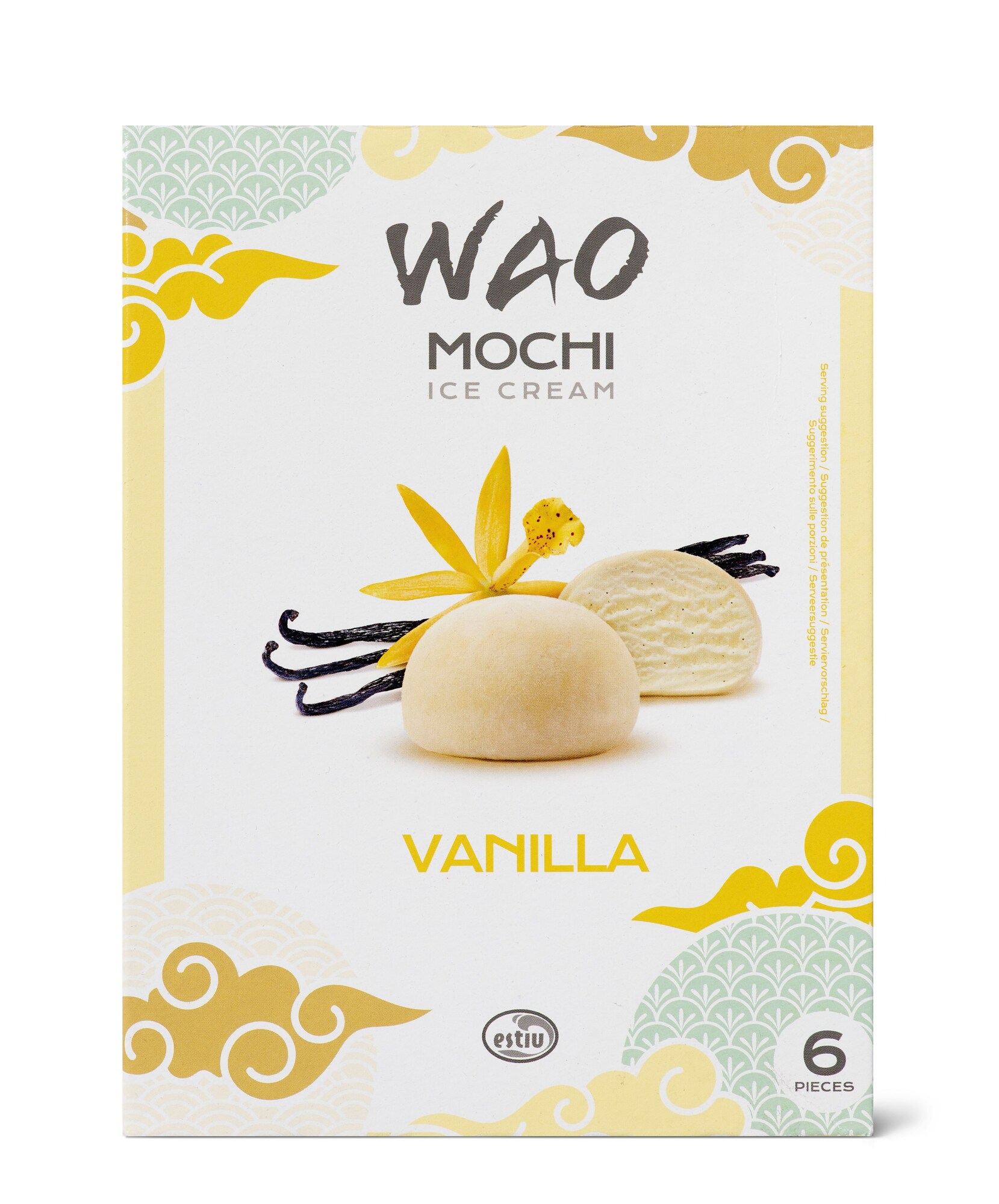 78294 Mochi ice cream vanilla 6 x 6 stuks