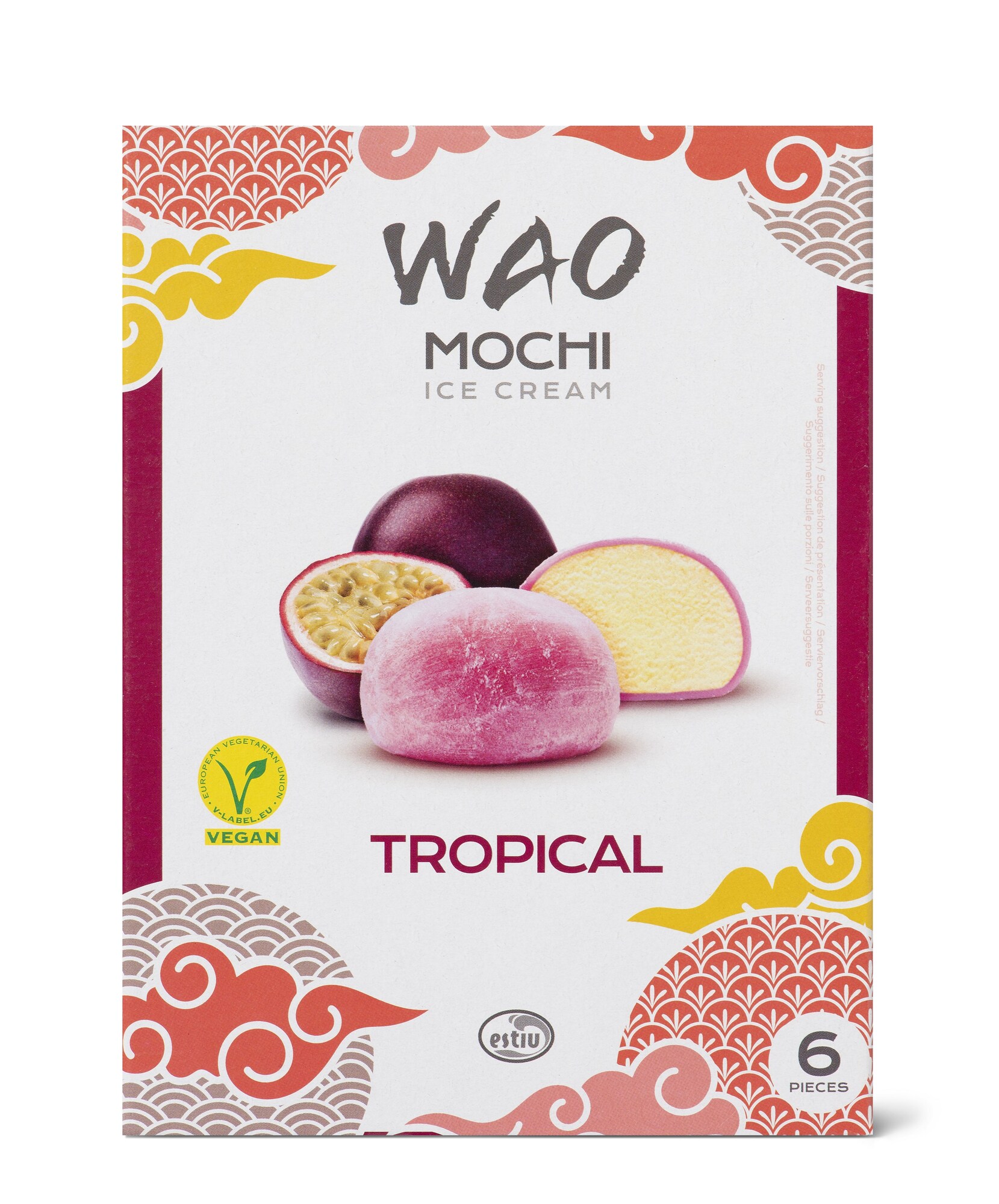 78296 Mochi ice cream tropical 6 x 6 stuks