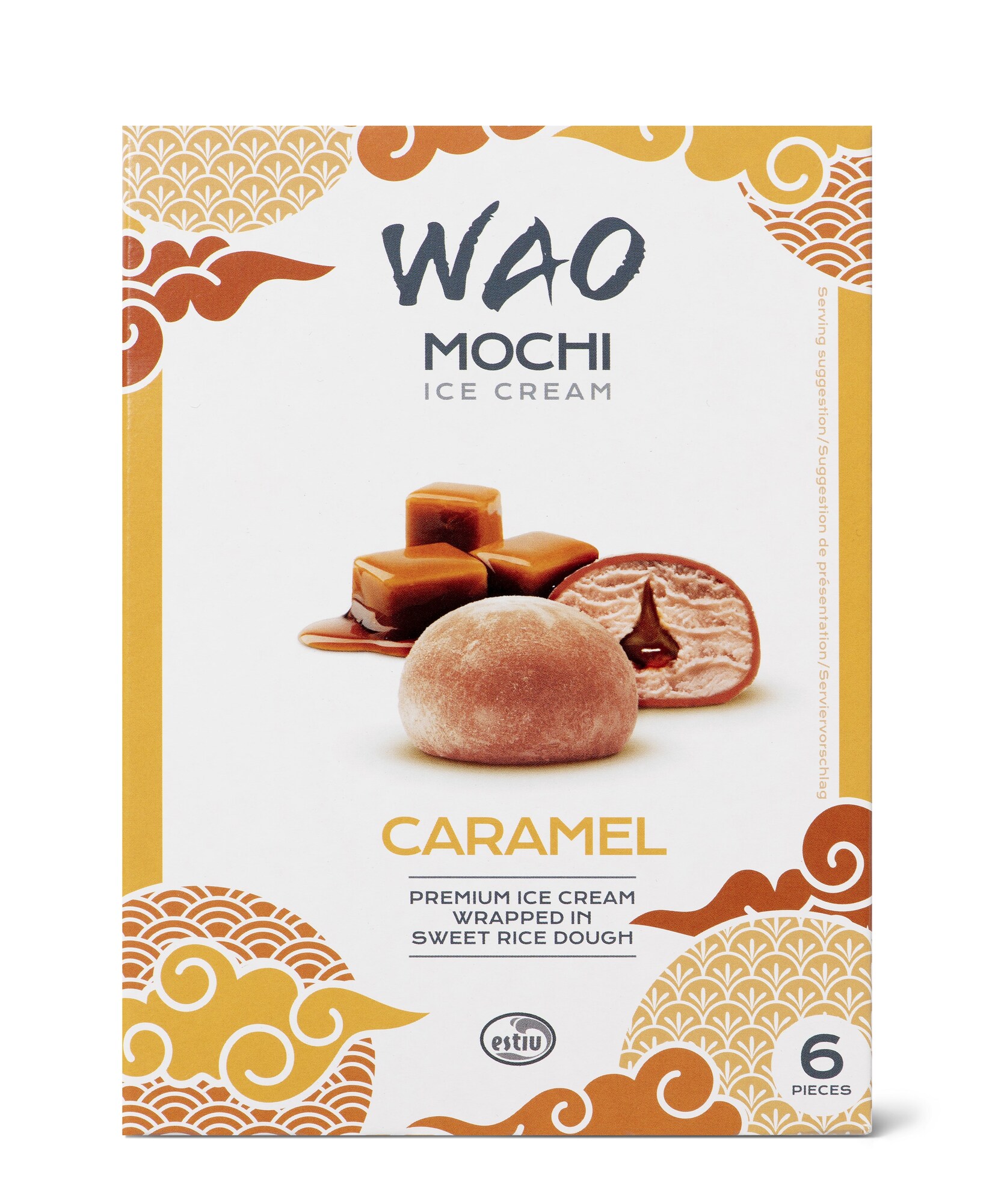 78297 Mochi ice cream caramel 6 x 6 stuks