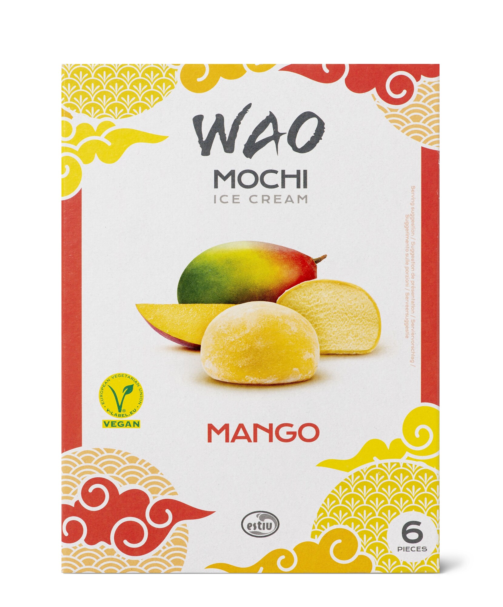 78298 Mochi ice cream mango 6 x 6 stuks