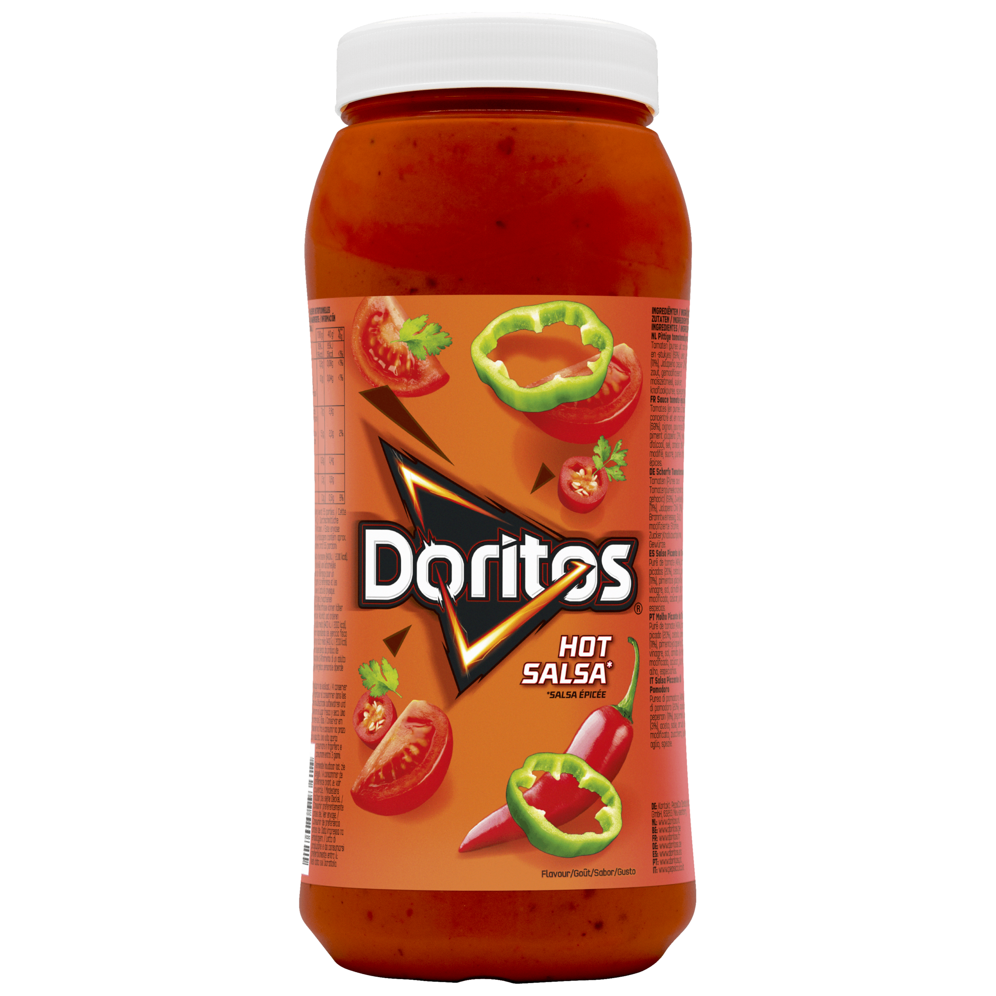 78368 Doritos nachos salsa hot dip 2 x 2,2 kilo