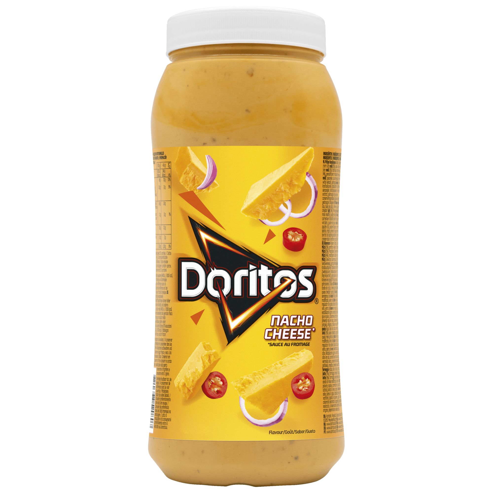 78369 Doritos nachos chees hot dip 2 x 2,2 kilo