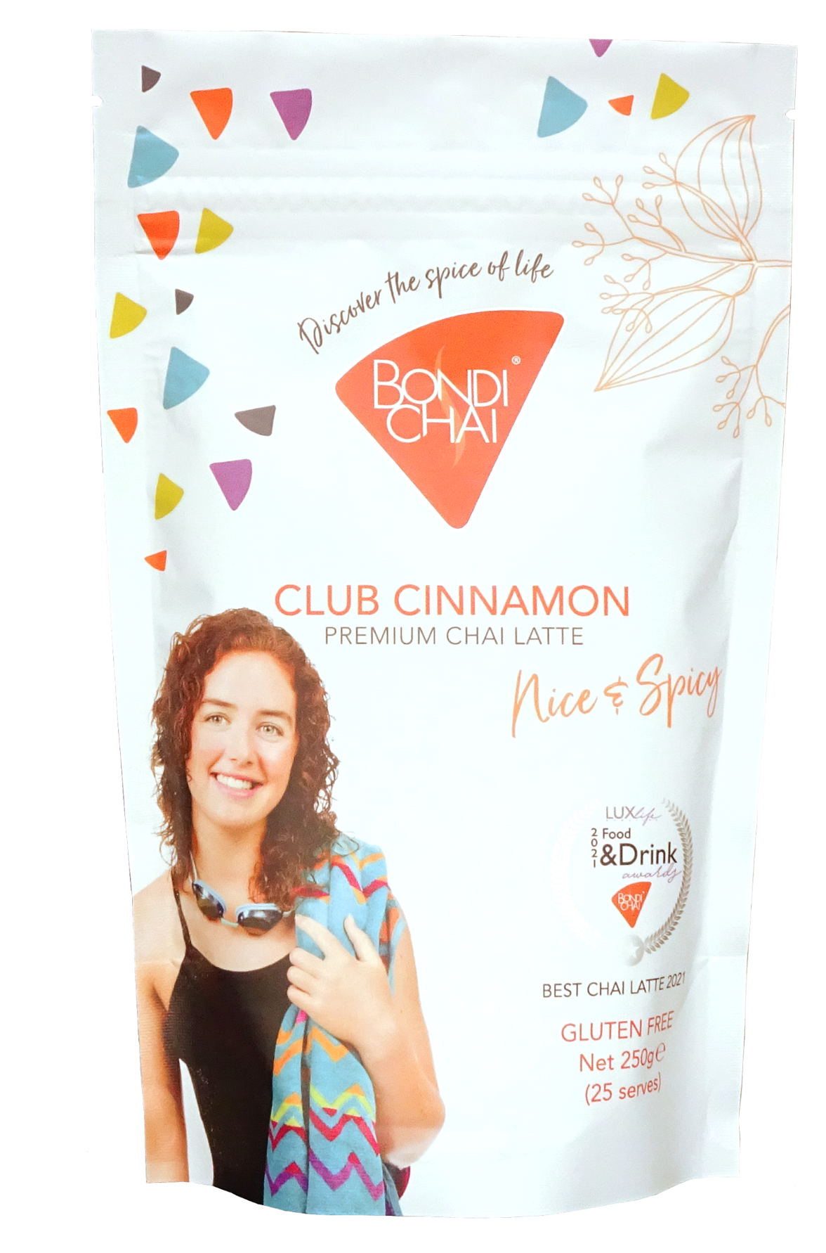 78371 Bondi Chai latte club cinnamon 250 gram