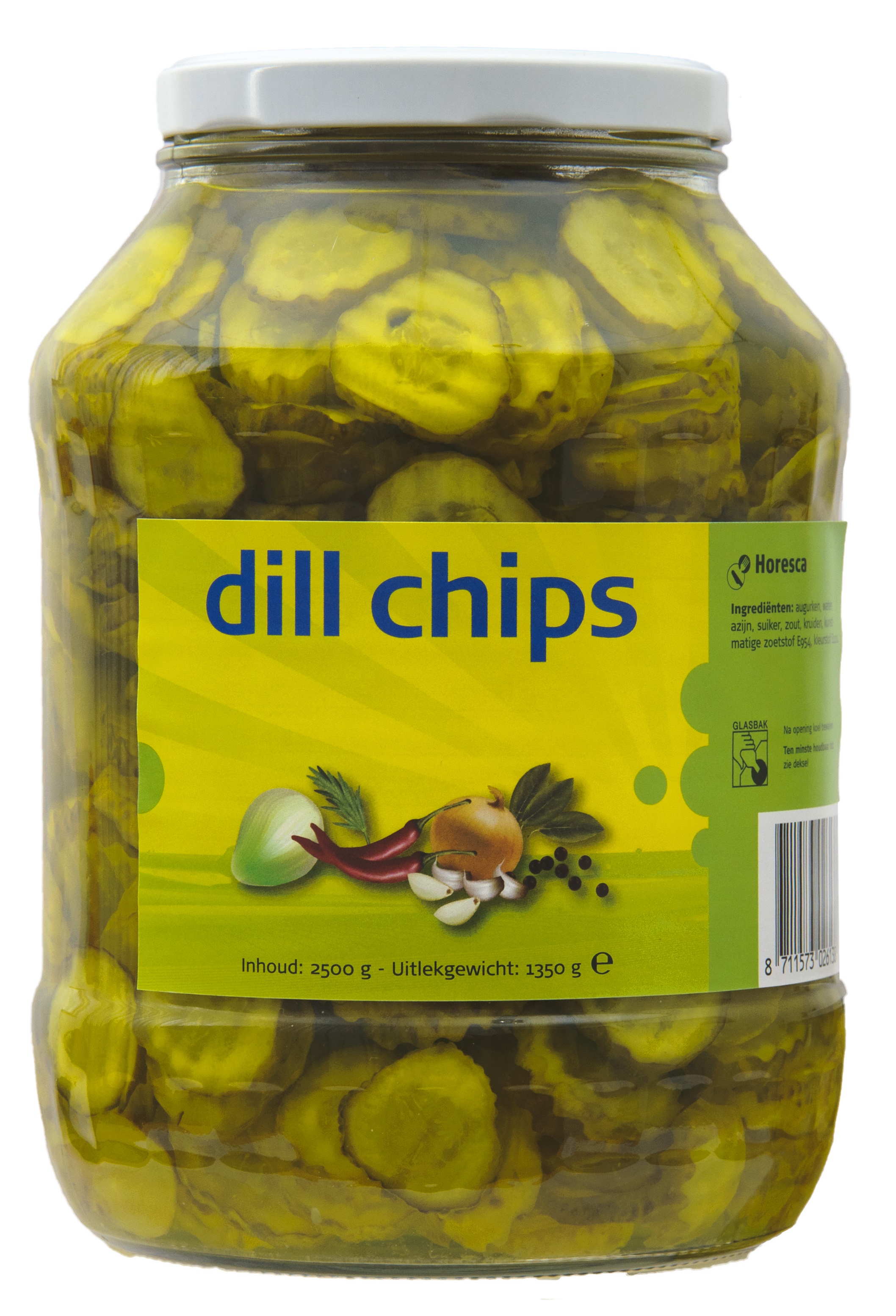 78418 Dill chips pot 2,4 liter