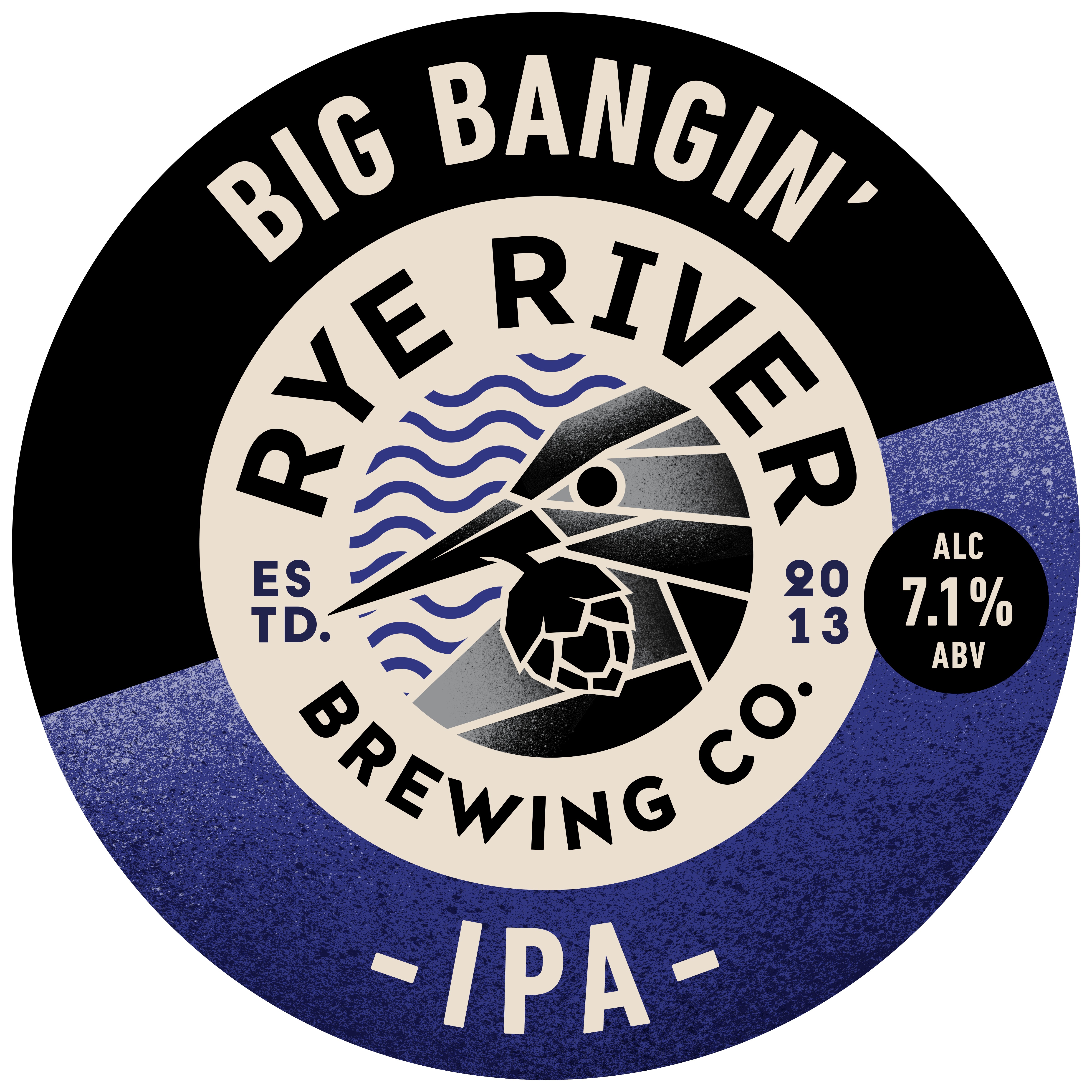 78728 Rye River big bangin IPA slim keg fust 20 liter