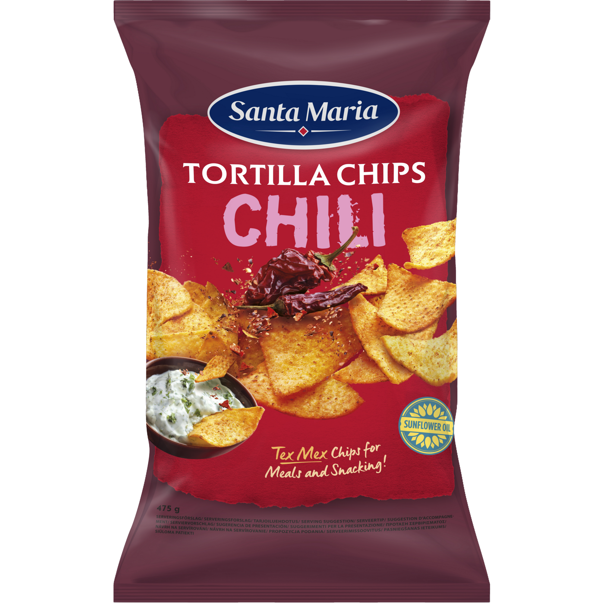 78825 Tortilla chips chili 12x475 gram