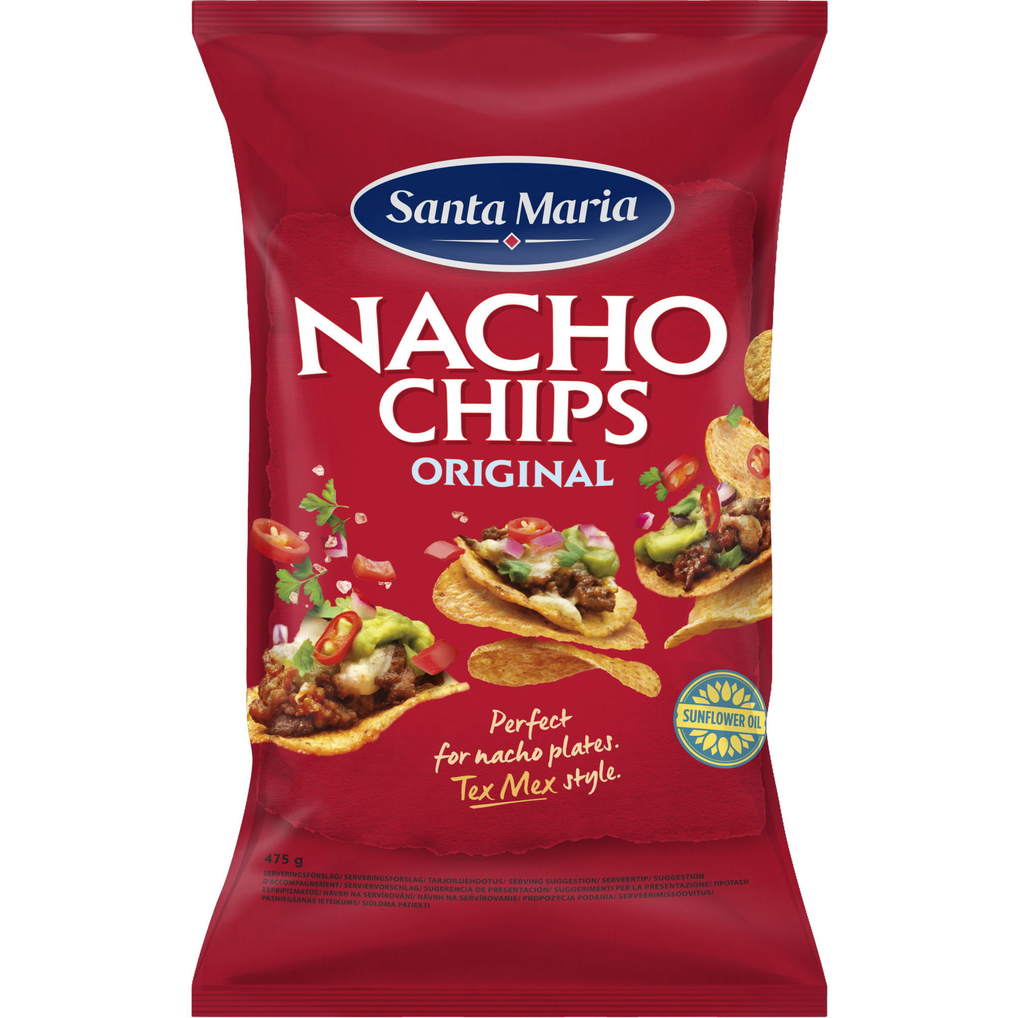 78826 Nacho tortilla chips 12x475 gram