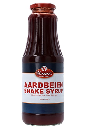 831 Shake siroop aardbeien 1x990 ml